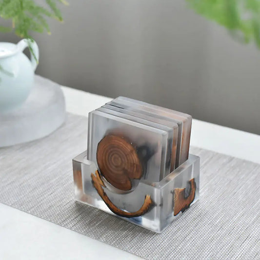 Home Anti-Scalding Tea Mat and Cup Holder Set